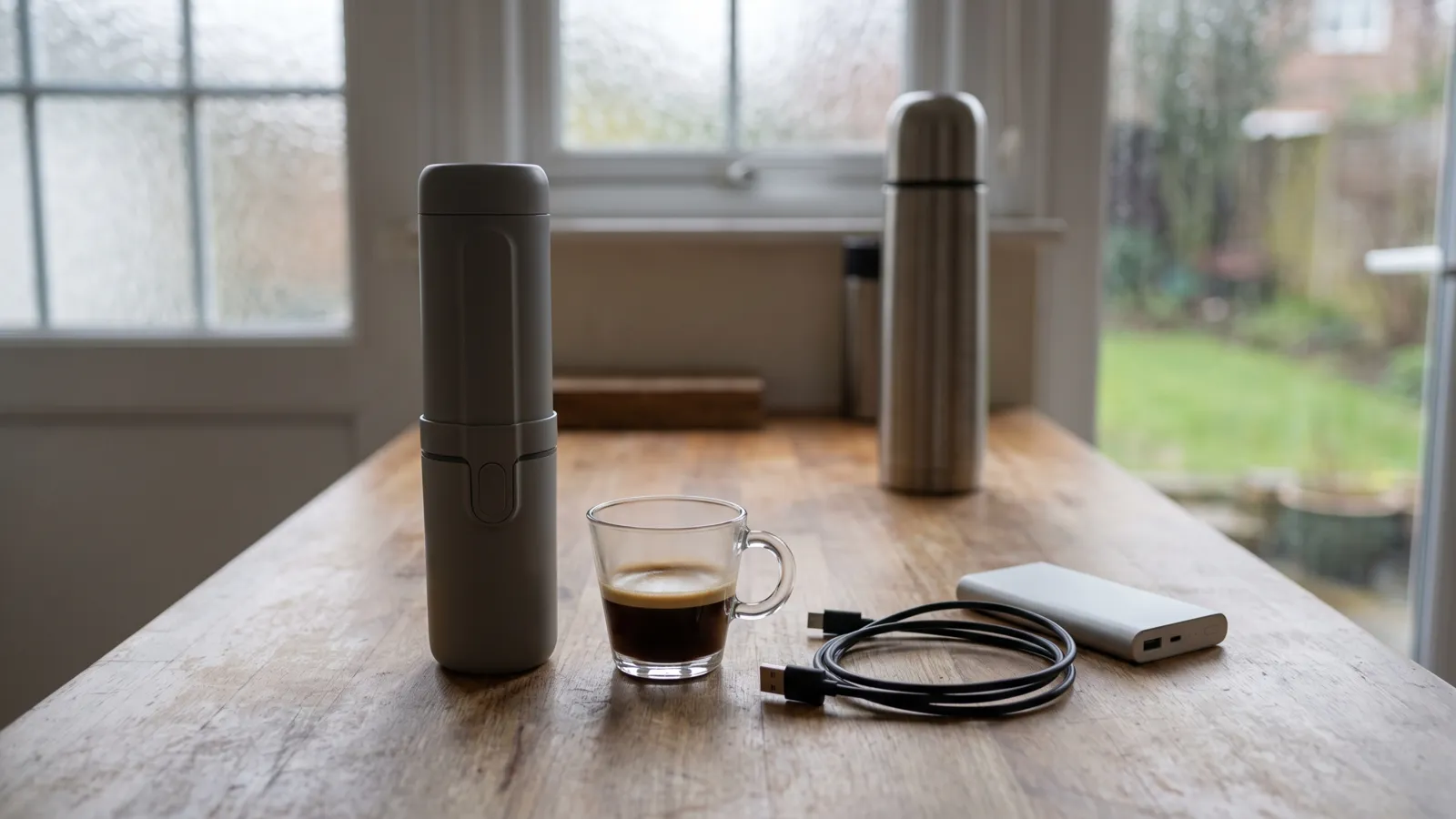 Battery coffee makers compared for UK households