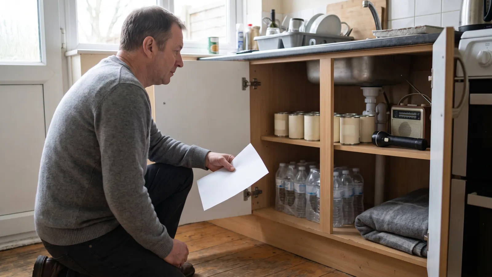 Be Ready: the government's new emergency checklist asks for three days of supplies. What's new