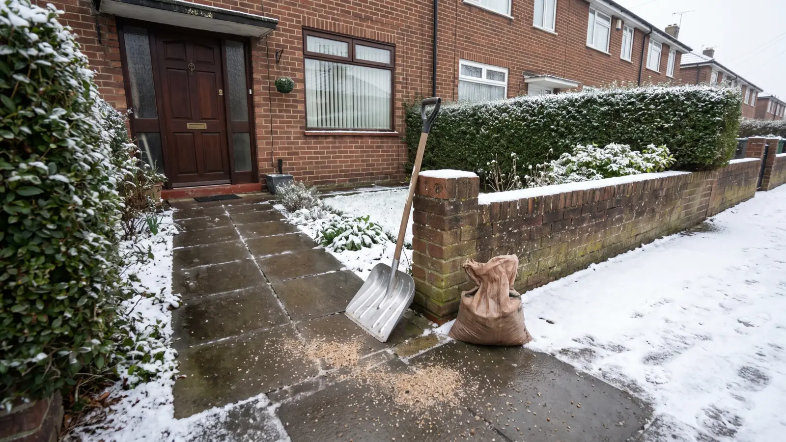Can you be sued for clearing snow and ice outside your house?