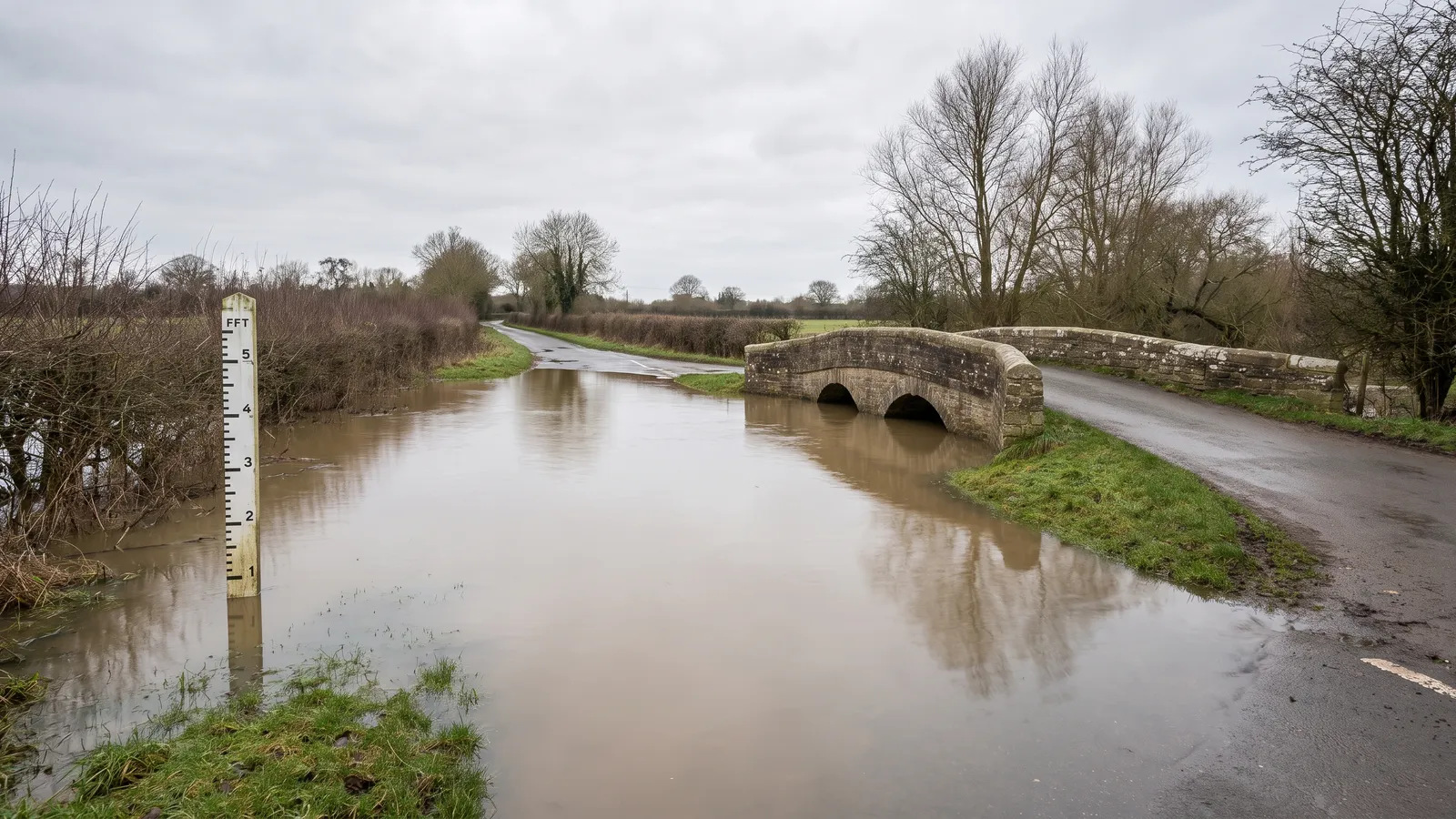 Driving in floods: how deep is too deep, and what the law says