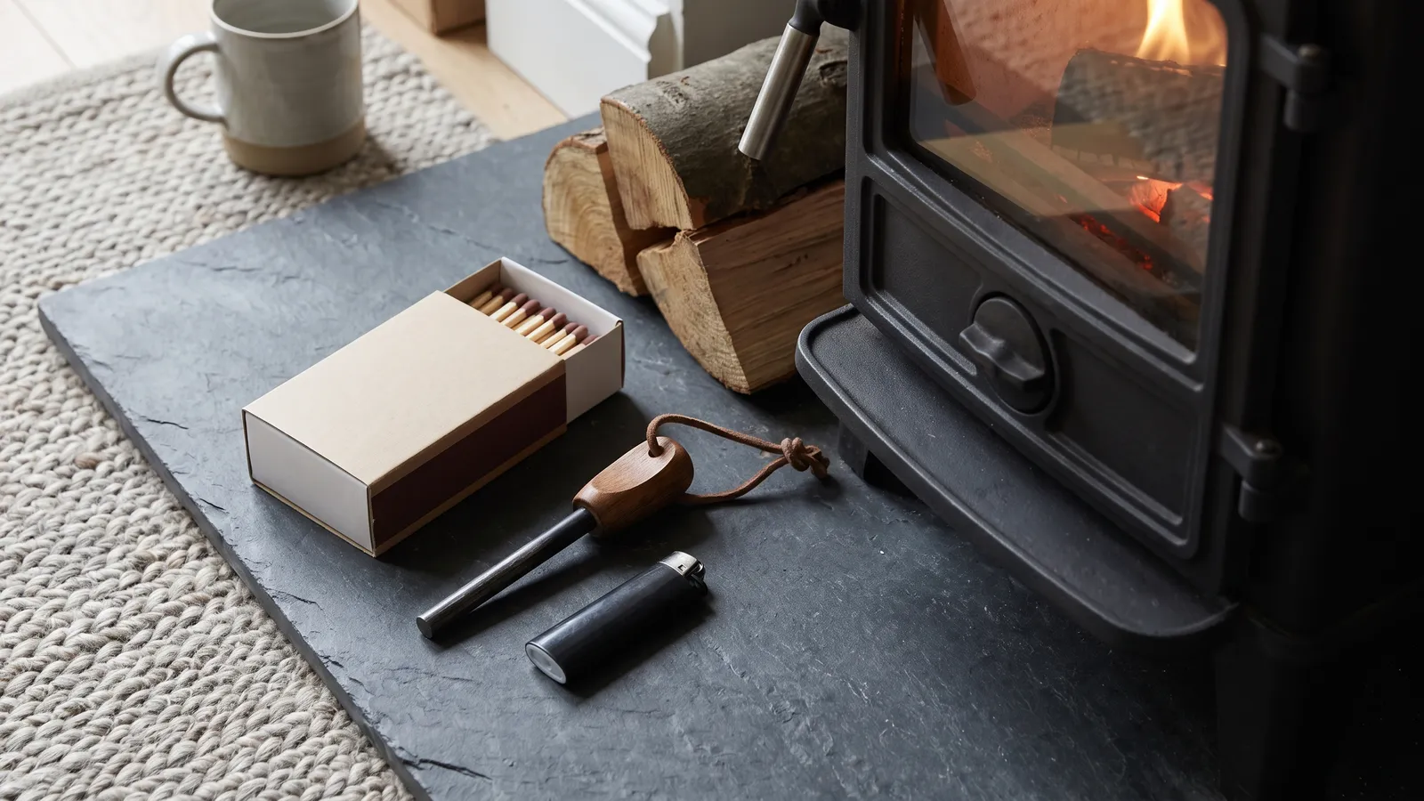Fire-starting compared for UK households