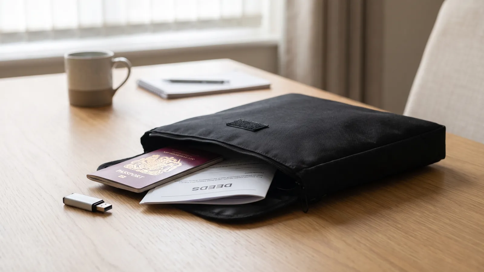 Fireproof document bags compared for UK households
