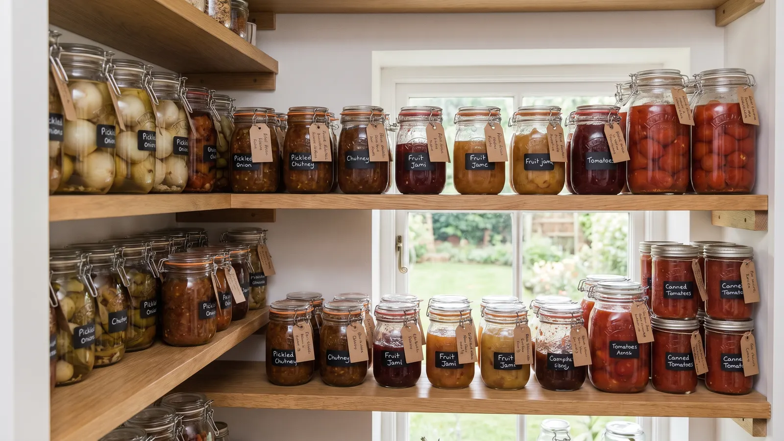 Harvest preservation compared for UK households