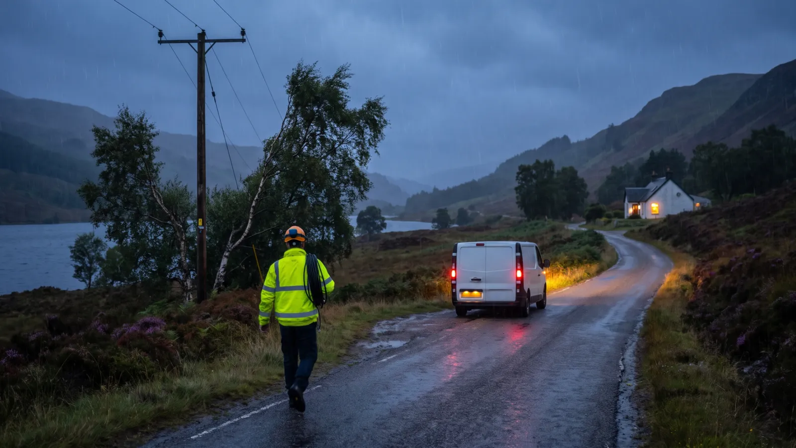 Highland homes hit by fresh power cuts: 125 faults since Saturday, 47 still with homes off