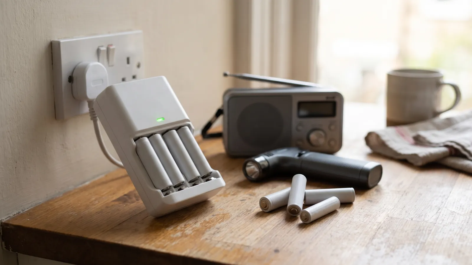 Rechargeable batteries and chargers compared for UK households