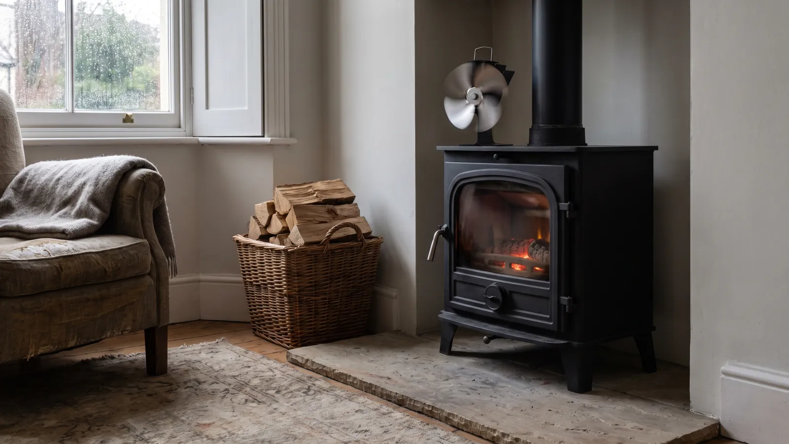 Stove fans compared for UK households