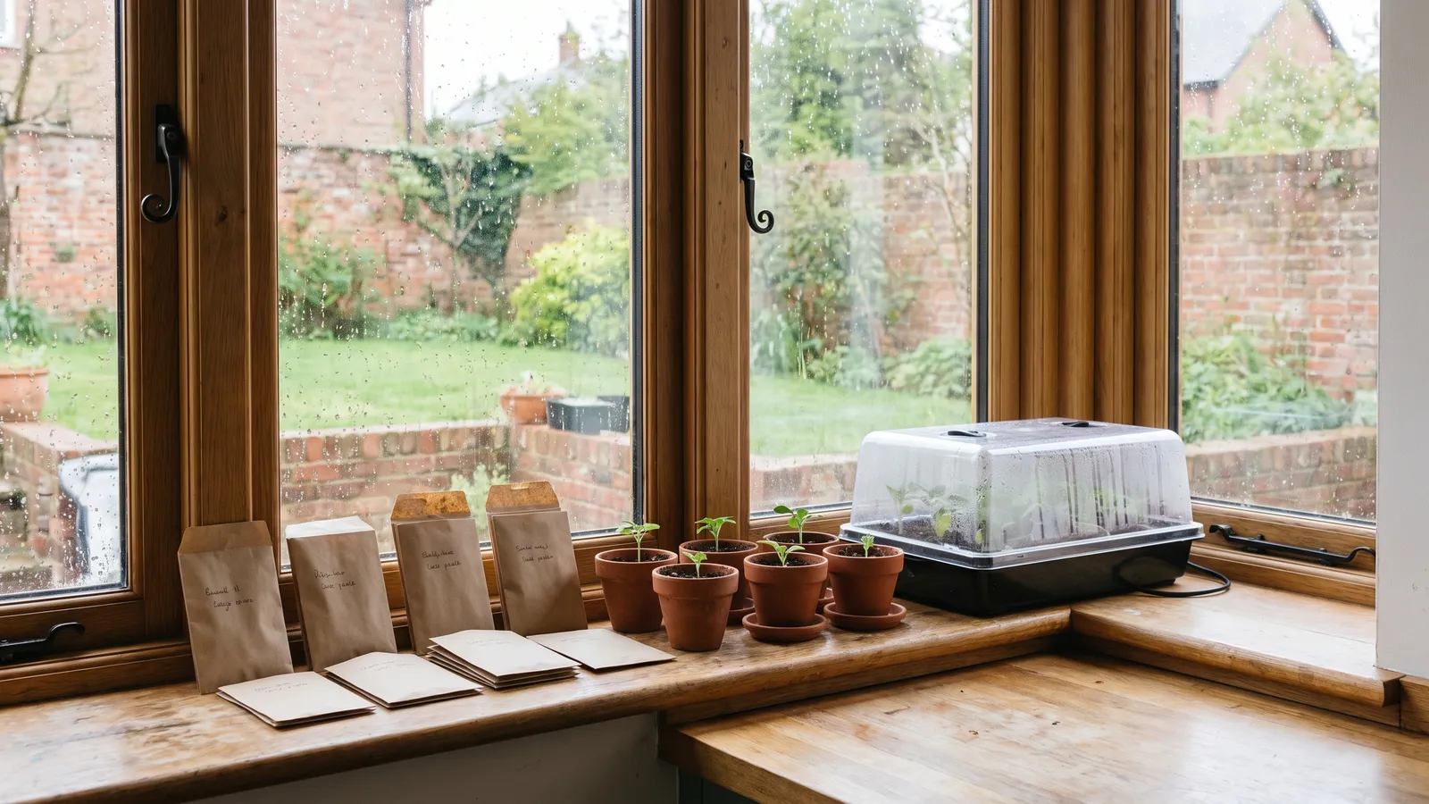Vegetable seeds & propagation compared for UK households