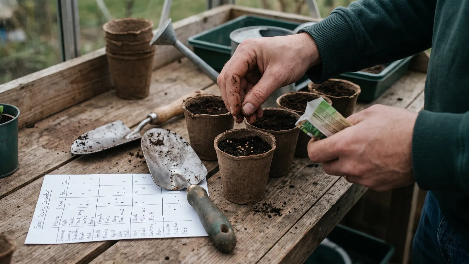 What to sow and plant this month: the UK vegetable calendar