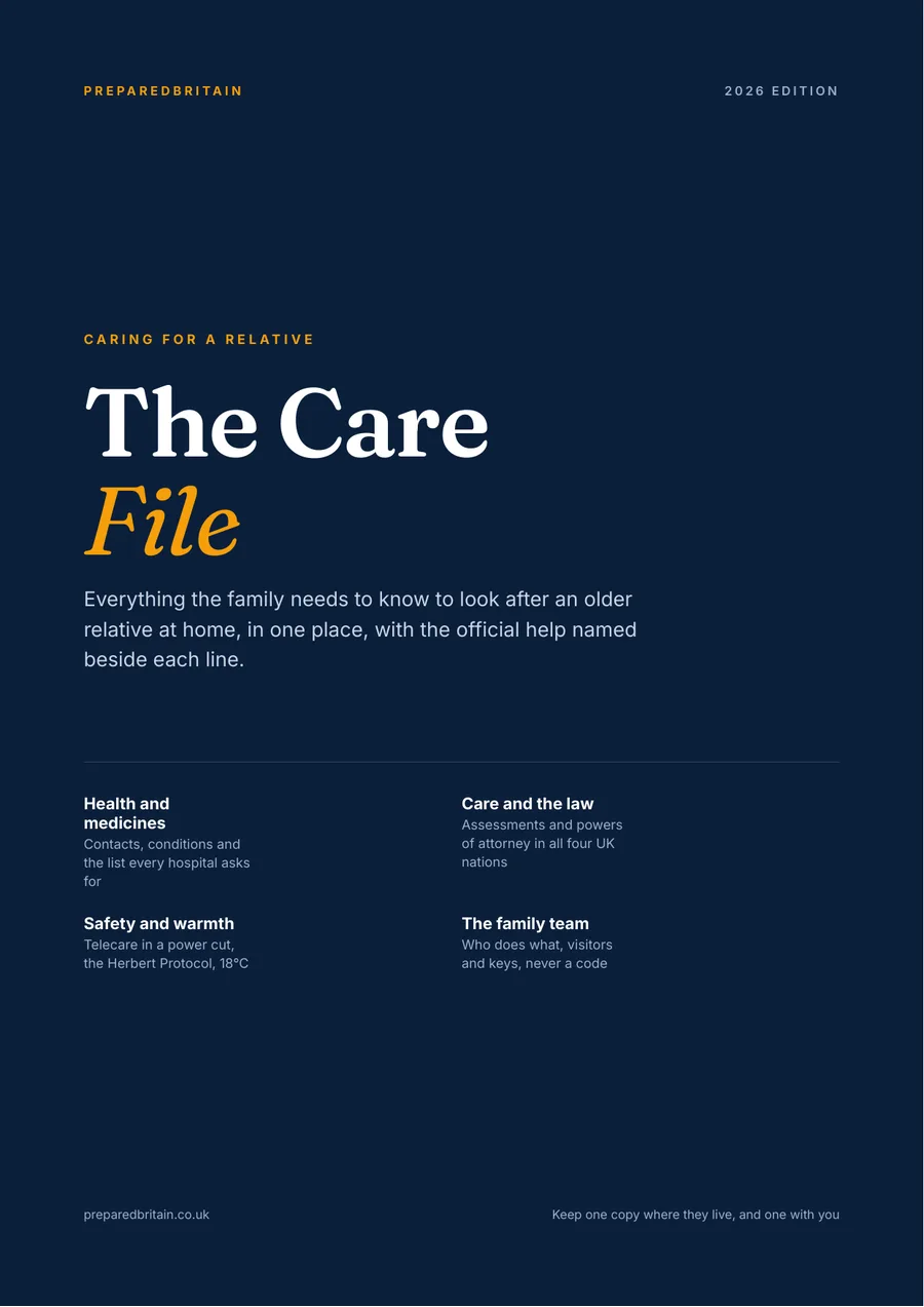 The Care File: cover