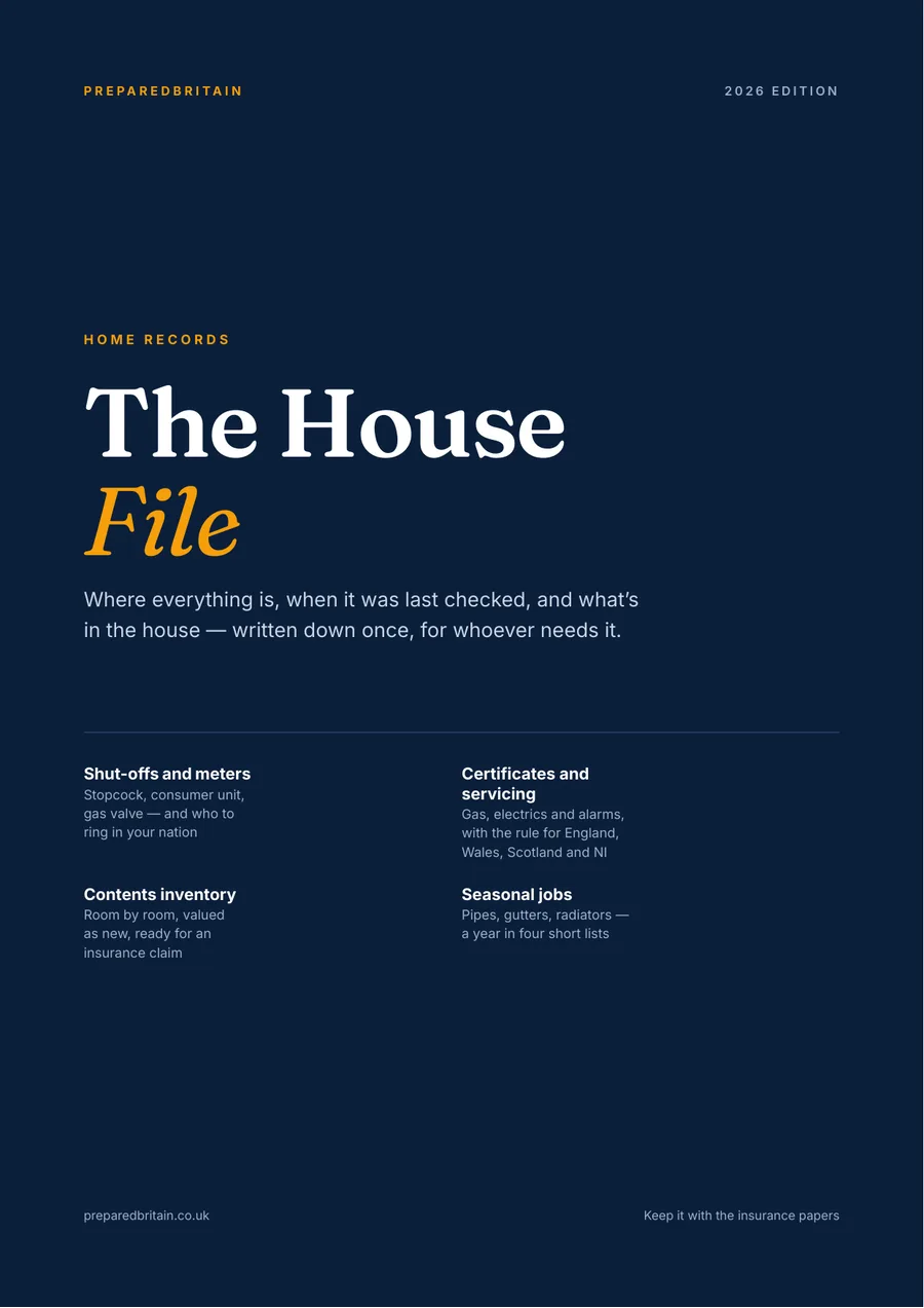 The House File: cover